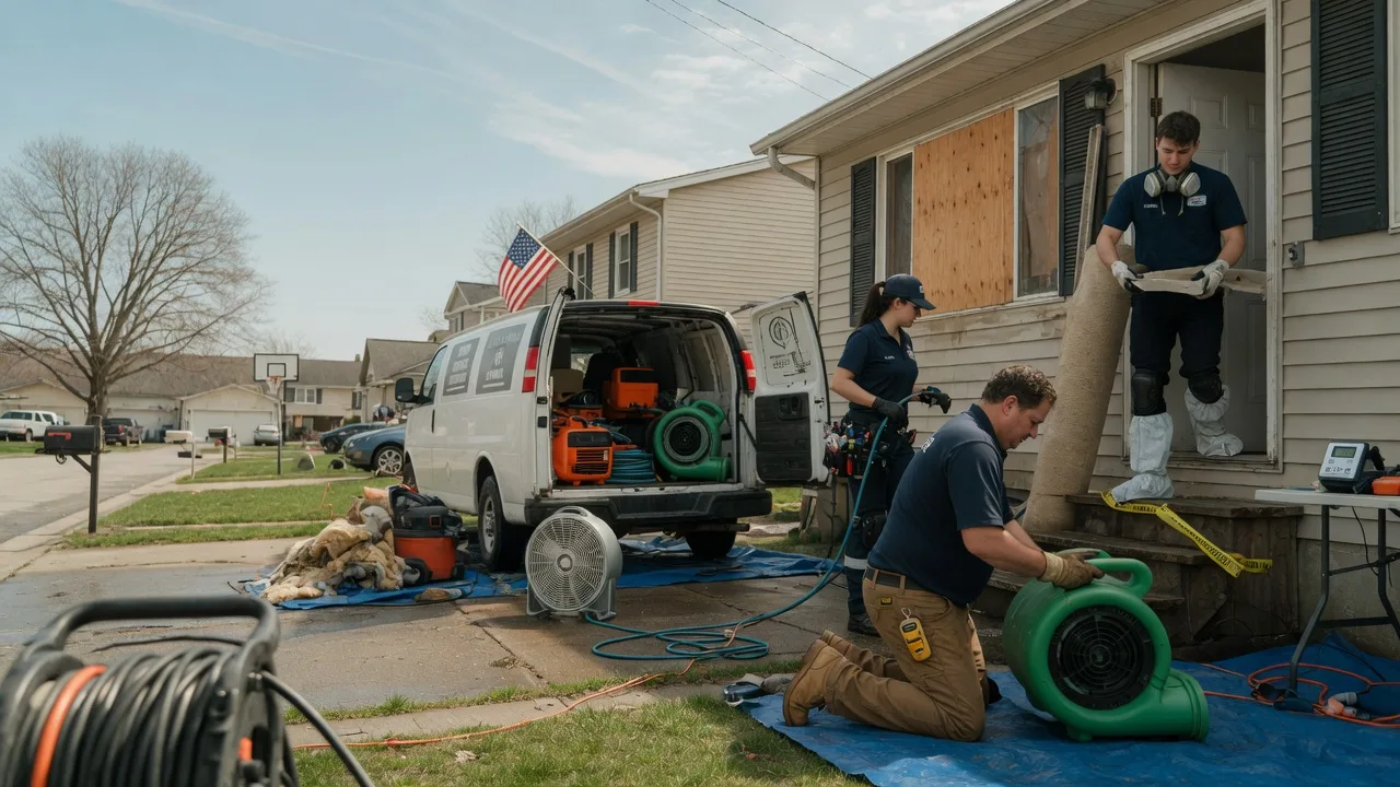 Water Damage Restoration in East Millsboro, PA near me
